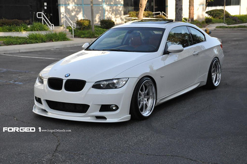 BMW 335i on Forged 1 Eight Poke Stance Setup by Forged 1 Wheels on Flickr