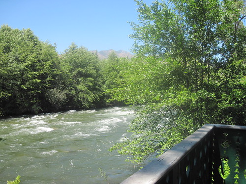 the Kaweah River in Three Rivers, as seen from Reimers
