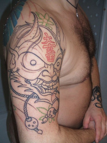 oni tattoo session one please comment