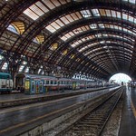 milano stazione centrale ferrovie - milan train station / italia, italy / hdr