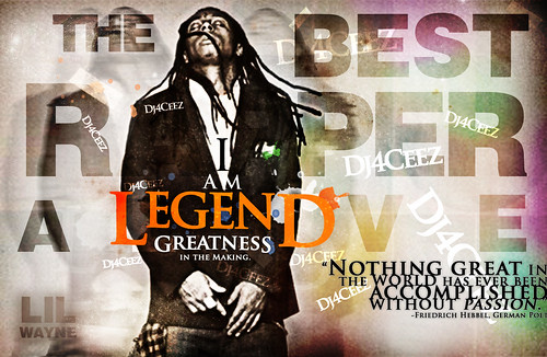 Lil Wayne - I Am Legend Wallpaper v.2 by bhaines3