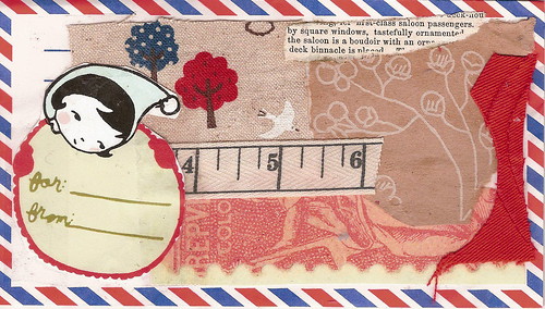 decorated air mail envelopes