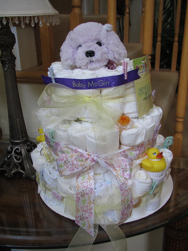 Diaper Cake from Candace