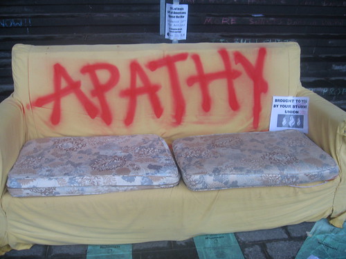 Apathy Couch from close away