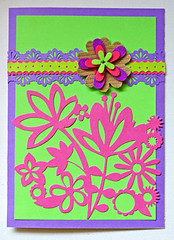 Greeting Card With Paper Lace