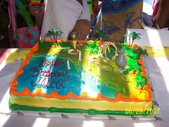Mica's Madagascar cake