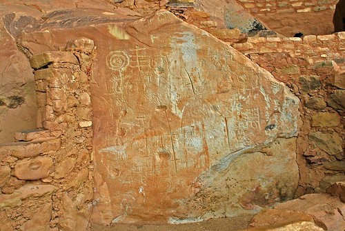 Petroglyph at Step House by you.