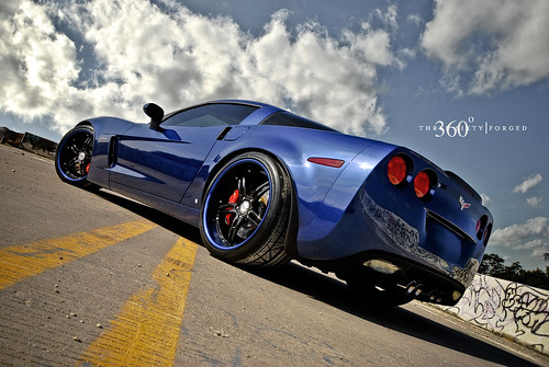 Corvette Z06 on 360 Forged CF 5ive