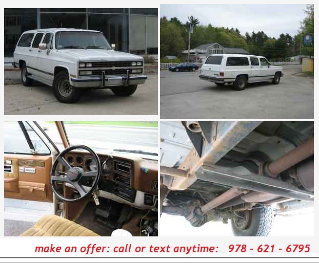 california from white black chevrolet make wheel rock truck square for drive rust gm suburban sale or w tan free best clean offer chevy frame automatic trucks 1991 miles suv gmc transmission 1990 2500 solid originally 4200 asking 454 burb tewo 106800 v8classic