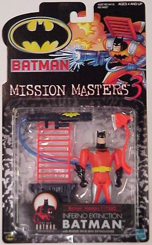 Mission Masters 3: Inferno Extinction Batman action figure