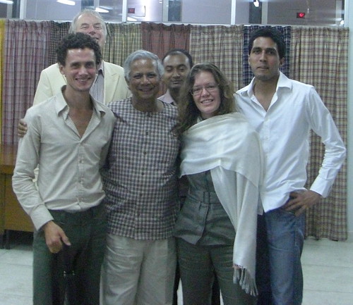 The Dhaka 5 With Yunus @ Grameen HQ