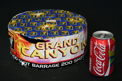 Epic Fireworks - Grand Canyon 200 Shot