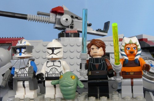 star wars ahsoka and rex. Star Wars Lego 7675 AT-TE 11