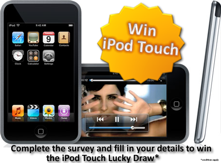 Win an iPod Touch!