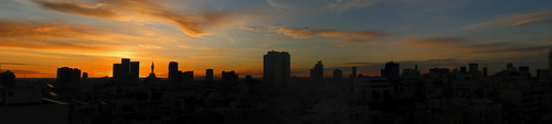 Tel Aviv Skyline at Sunrise