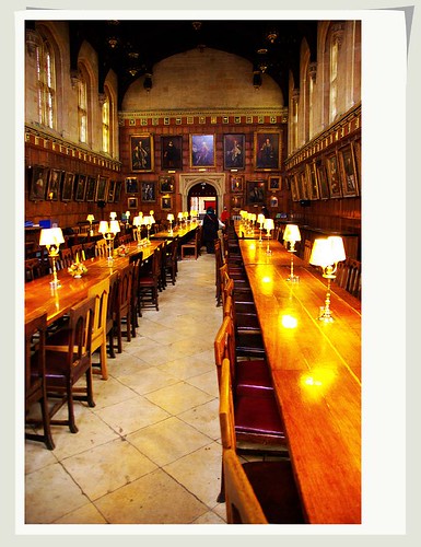 C:\ 拍攝的 Harry Potter's Dining Hall 哈利波特的餐厅。