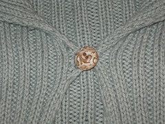 button on sweater