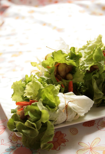 salad roll: chicken