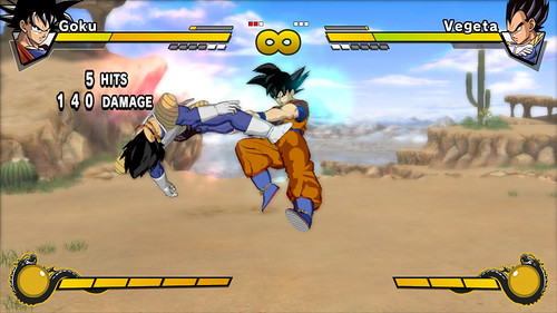 juego Dragon Ball Z Burst Limit Goku y Vegeta