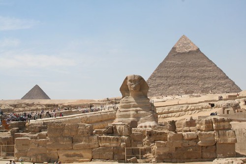 Egypt. Sphinx and Pyramids