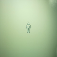 【写真】ミニデジで撮影した男子トイレのサイン