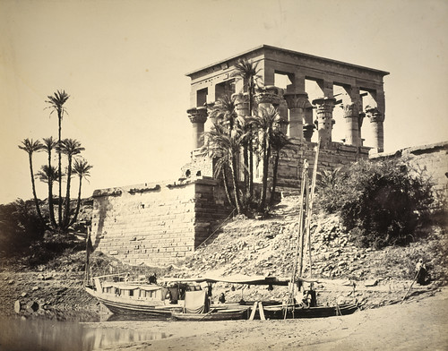 Hypaethral Temple Philae Francis Frith 1857