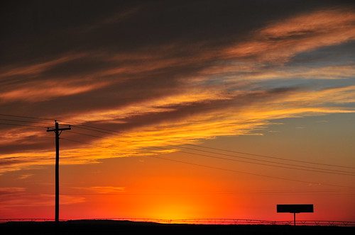 west texas sunset