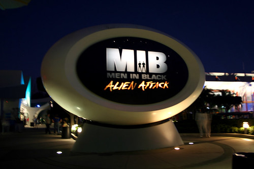 MIB ride at Universal Studios