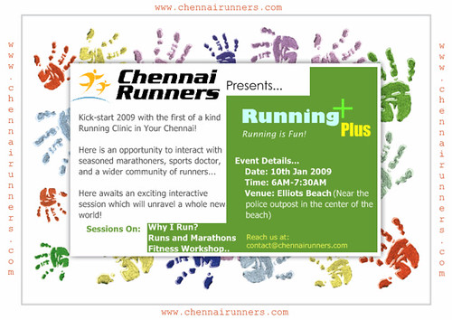 Chennai Runners Running Clinic