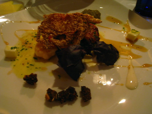 Pan-Seared Seafood with Milk Jelly, Yoghurt, Toasted Spices & Curry Leaf Reduction
