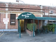 The rear entrance to Musso & Frank Grill. (02/27/2008)