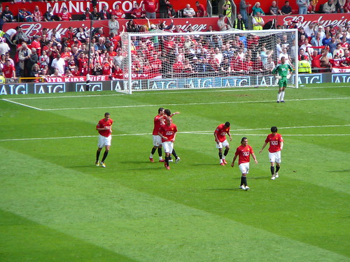 Manchester United First goal, vs West Ham United