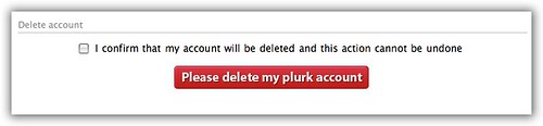 Plurk可以自砍帳號