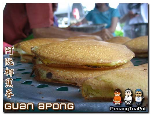 Penang Food, Pan Cake, Guan Apong, Burmah Road, Hawker food