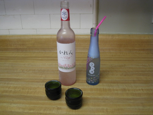 bubbly sake!
