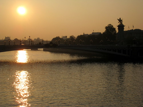 Alexandre III bridge, seen from the Invalides bridge