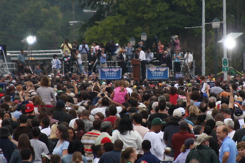 Obama speaks in Greensboro