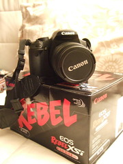 Canon Rebel XSi Front View