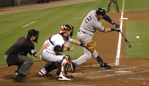 Yankee shortstop Derek Jeter