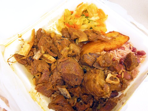 Goat Curry at Jamaican Dutchy Truck