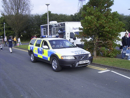 2008 volvo v70 police car. Dyfed Powys Police Open day