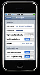 Palringo on the iPhone by PalringoLtd