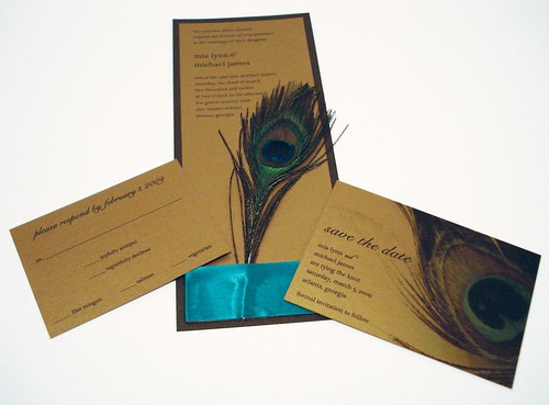 Peacock Wedding Invitations wedding invitations