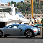 Bugatti Veyron on its own