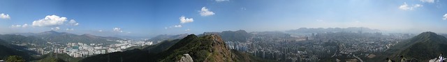 360 Panorama at Lion Rock Hong Kong (2) by  circle  ()