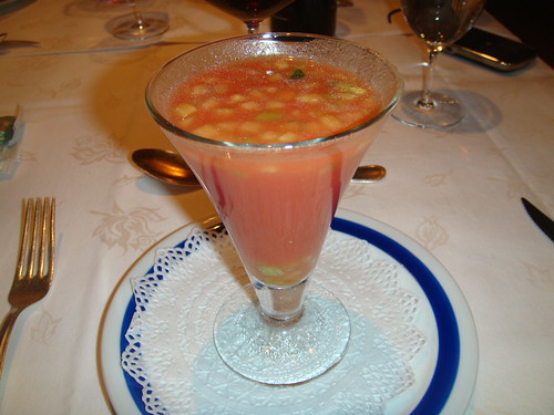 Gazpacho con pepino