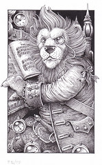 Leopold - A musical lion who plays the steam organ. Obvious really…