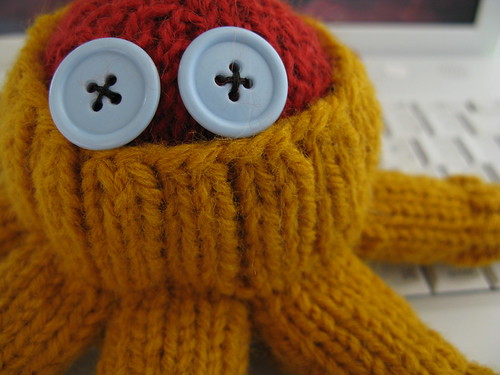 octopus wearing sweater