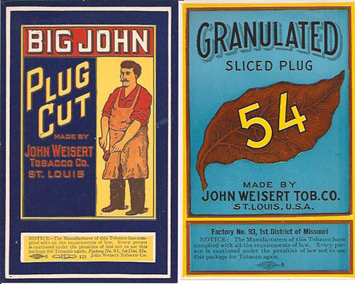Old St. Louis Tobacco Labels  by gregg_koenig