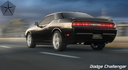 Dodge Challenger Black Wallpaper. Dodge Challenger Black
